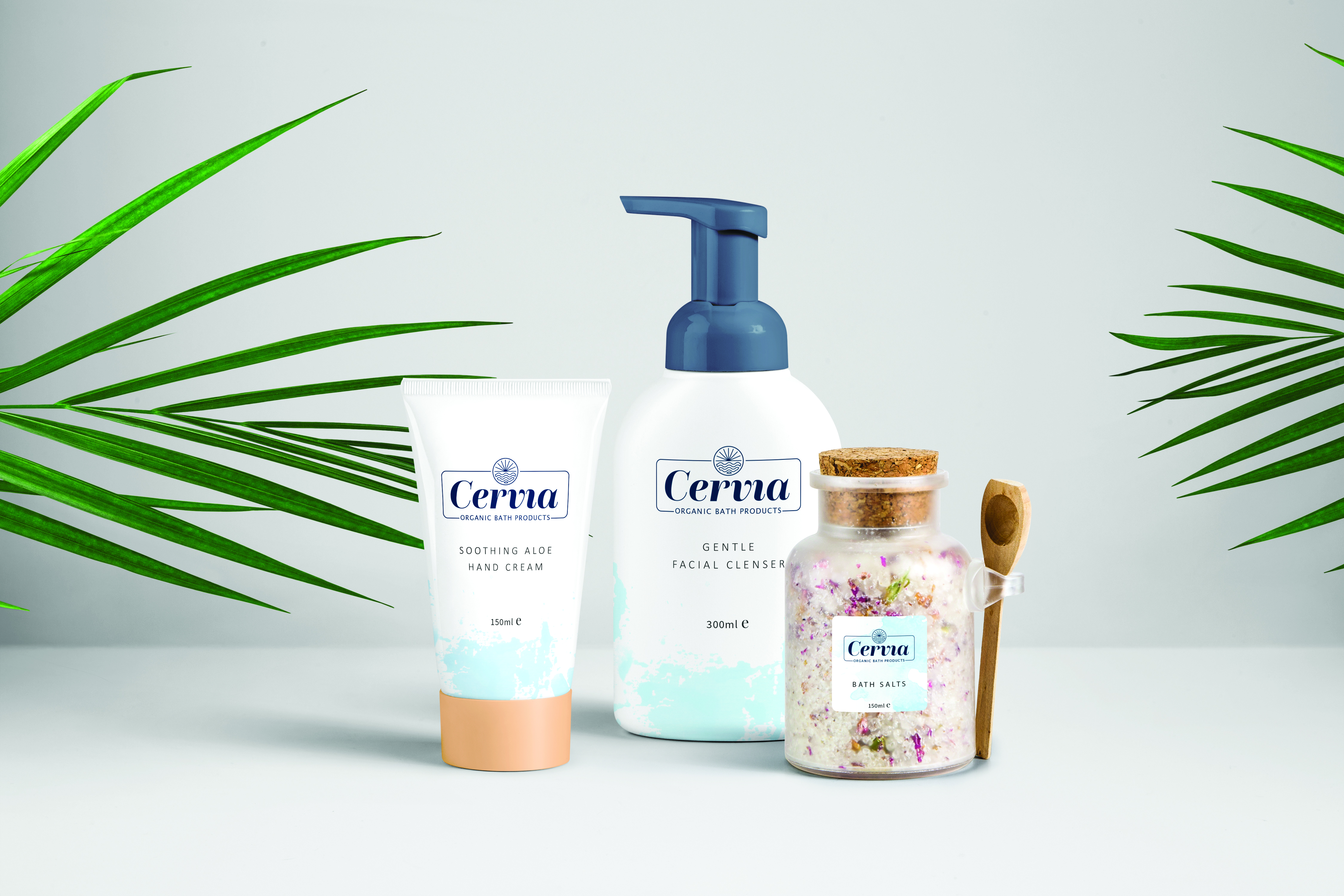 Cervia Cosmetics Branding